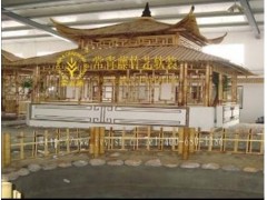 竹籬笆墻 竹涼亭 竹長廊 竹建筑 竹藝特色-- 上海艾維福勞園藝有限公司
