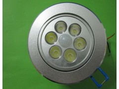LED人體感應(yīng)天花燈6W-- 深圳市秦朝科技有限公司