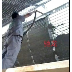 有筋擴張網(wǎng)墻體澆注