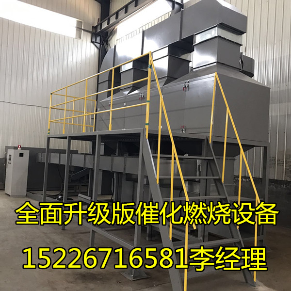 脫附效率高廢氣催化燃燒處理設(shè)備-- 泊頭市藍月環(huán)保設(shè)備制造有限公司