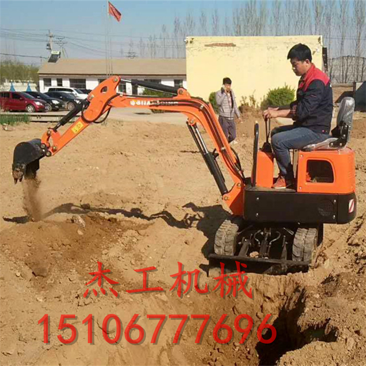 臺州小型挖掘機全新 工程果園迷你挖溝機 履帶挖掘機-- 山東省杰工機械設備有限公司