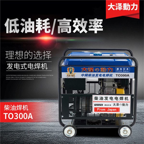 大澤動力300A柴油自發電電焊機-- 上海豹羅實業有限公司