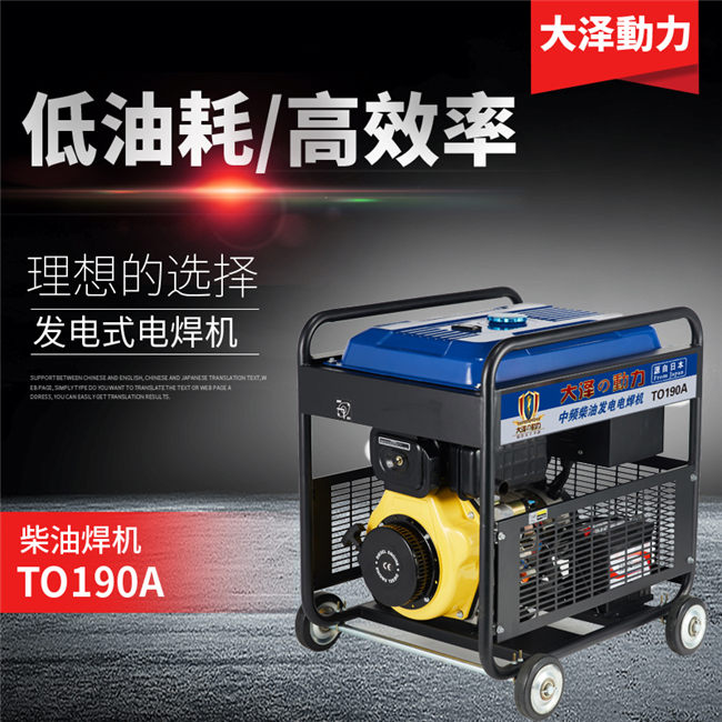 大澤動(dòng)力250A柴油自發(fā)電電焊機(jī)-- 上海豹羅實(shí)業(yè)有限公司