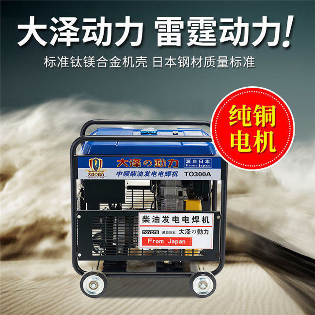 雙缸300A柴油發電電焊機參數-- 上海豹羅實業有限公司