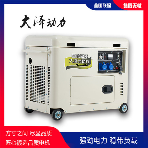 大澤便攜式8kw小型柴油發(fā)電機(jī)-- 上海豹羅實(shí)業(yè)有限公司