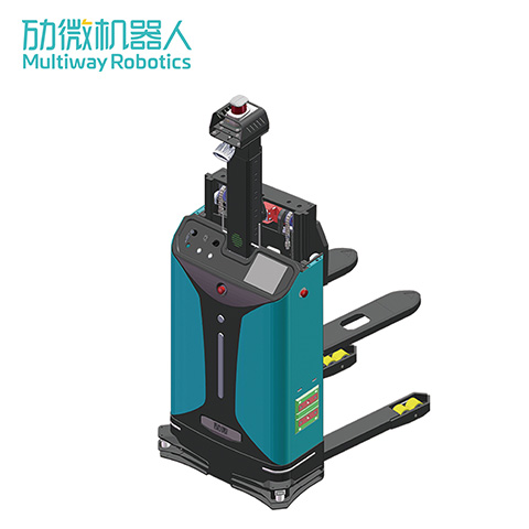 2021激光導航輕型堆高式無人叉車agv_倉儲車間專用-- 勱微機器人科技（深圳）有限公司