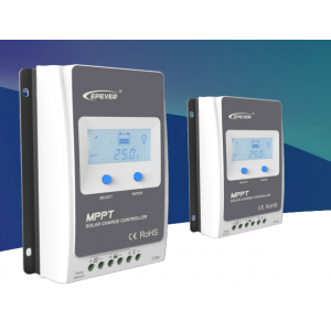 MPPT太陽能控制器，戶外，雙電池，監