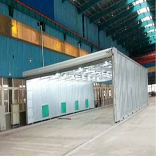全自動整體移動噴漆房規格型號-- 山東新邁節能環保科技有限公司