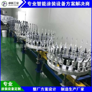 汽車門把手噴涂生產(chǎn)線 靜電涂裝設(shè)備
